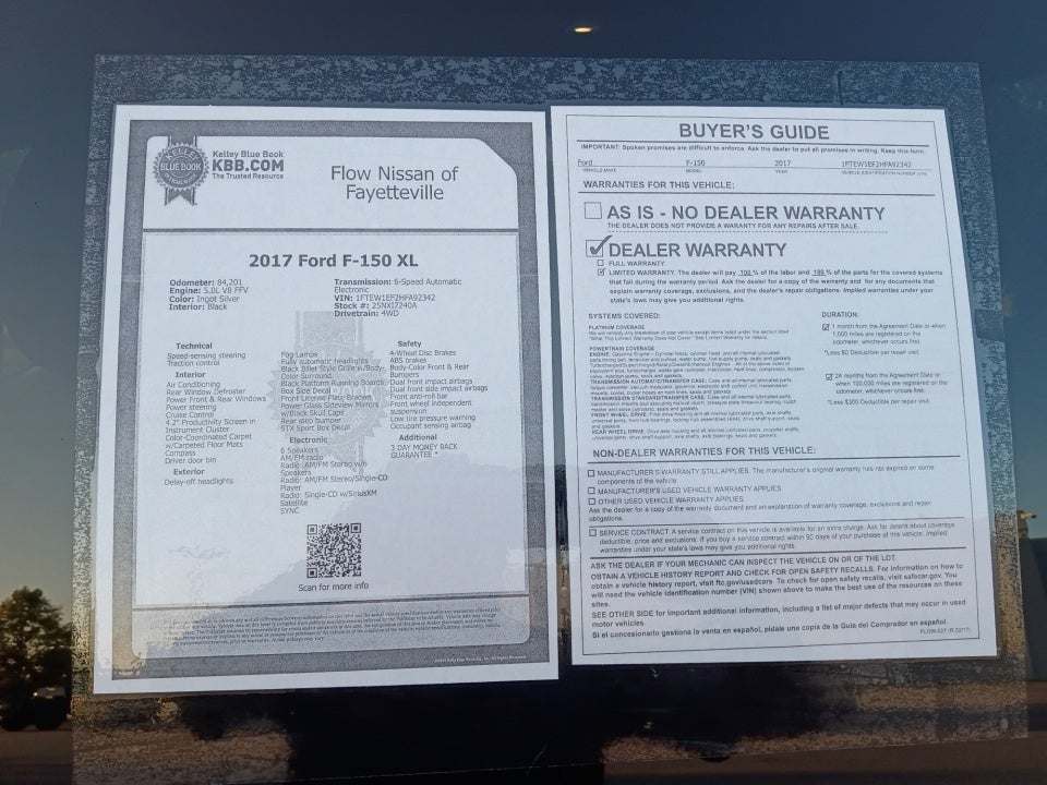 2017 Ford F-150 XL