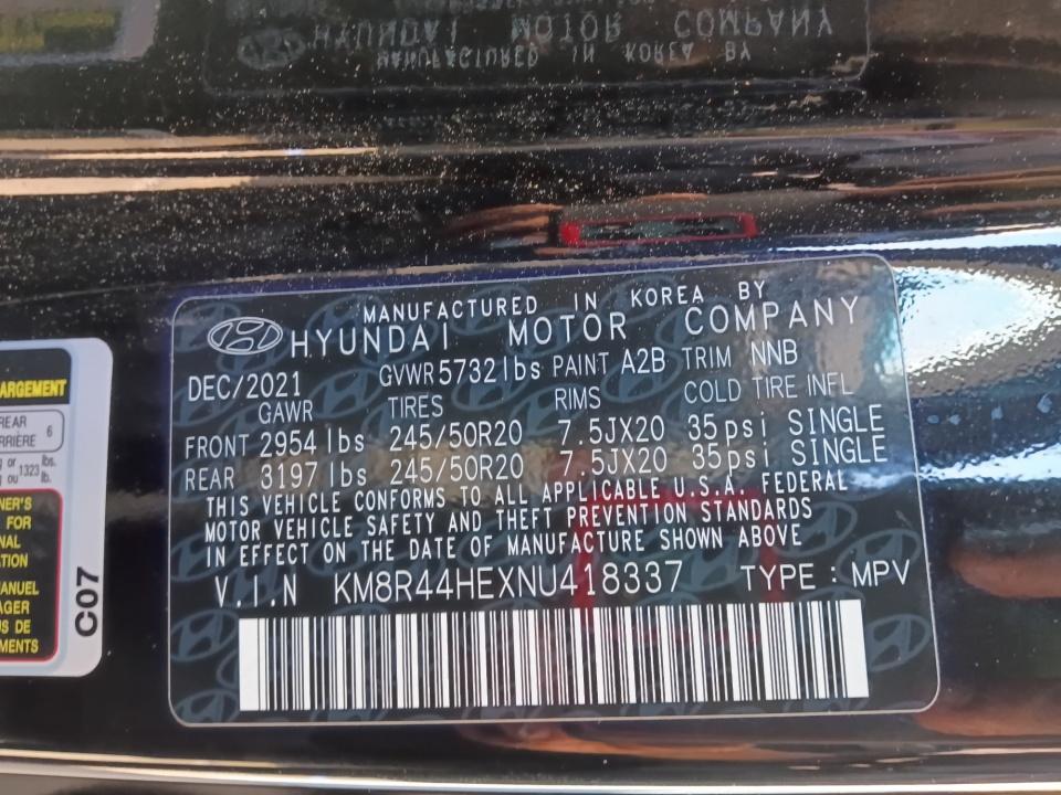 2022 Hyundai Palisade SEL