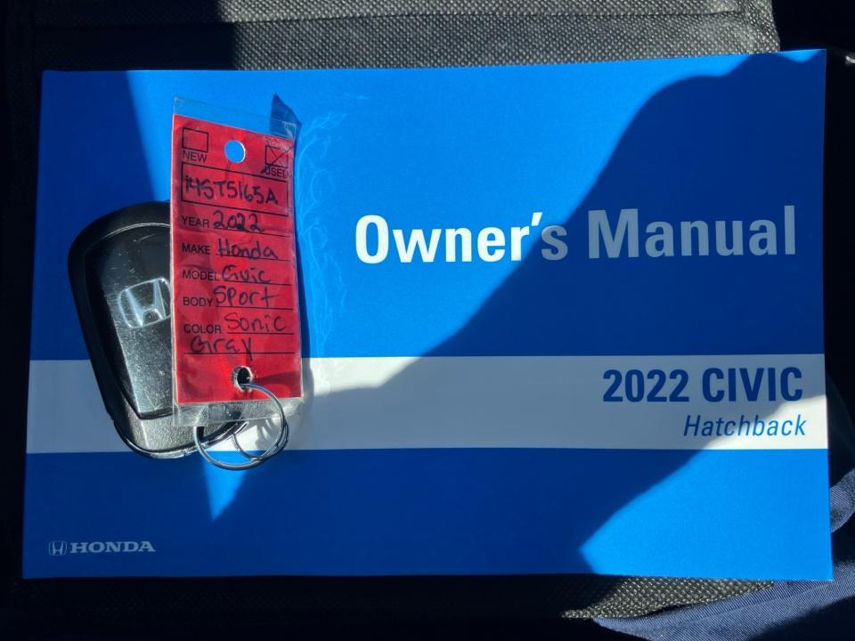 2022 Honda Civic Hatchback Sport