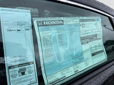 2026 Honda Accord Sedan LX