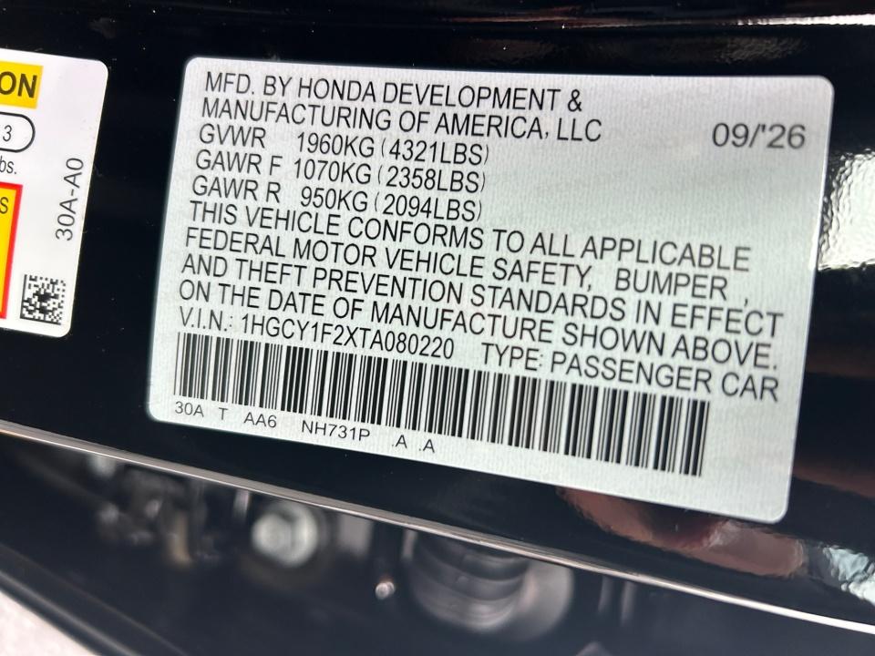 2026 Honda Accord Sedan LX