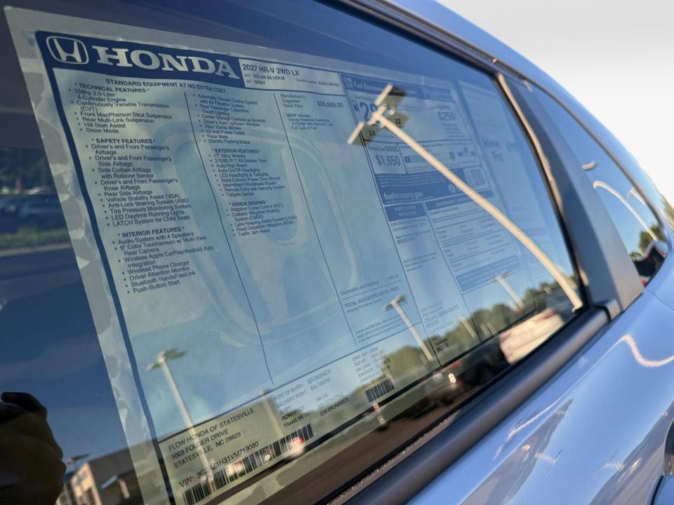 2027 Honda HR-V LX