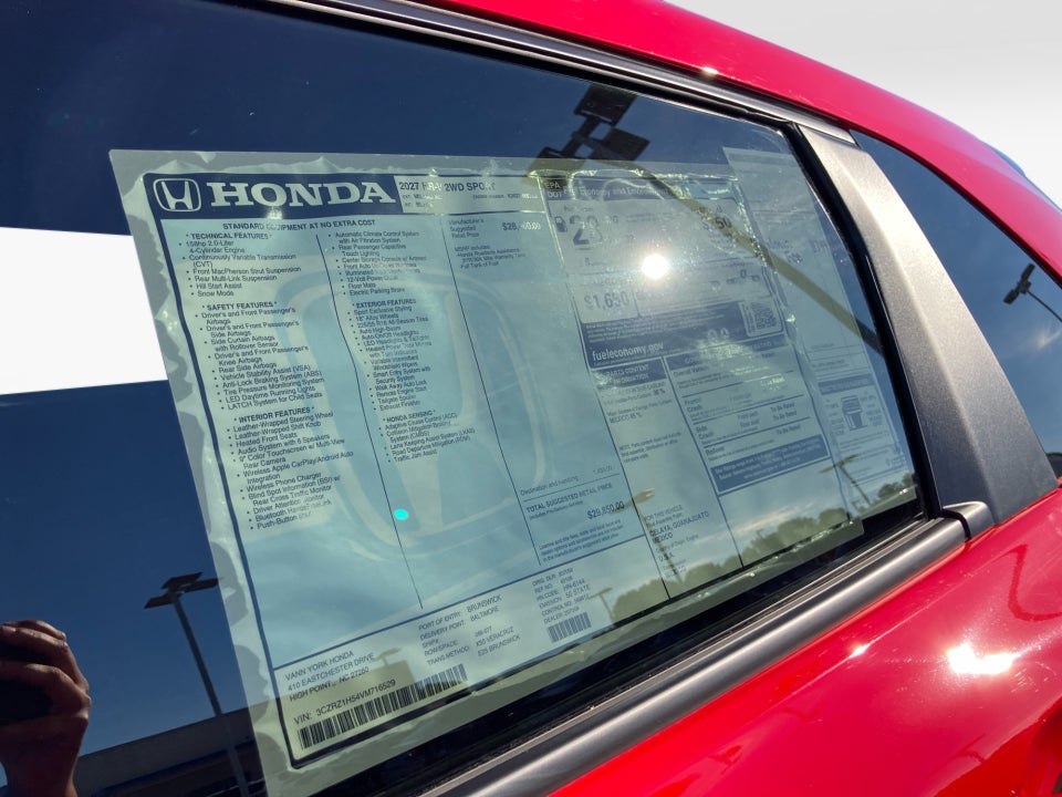 2027 Honda HR-V Sport