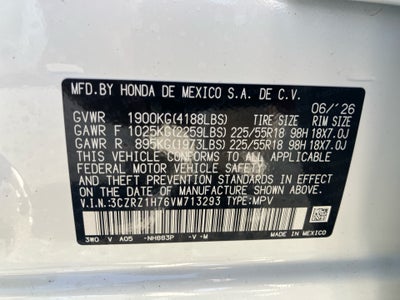 2027 Honda HR-V EX-L