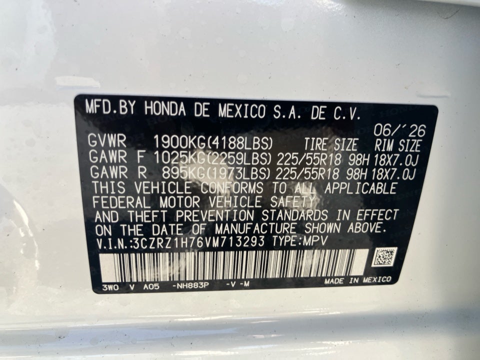 2027 Honda HR-V EX-L