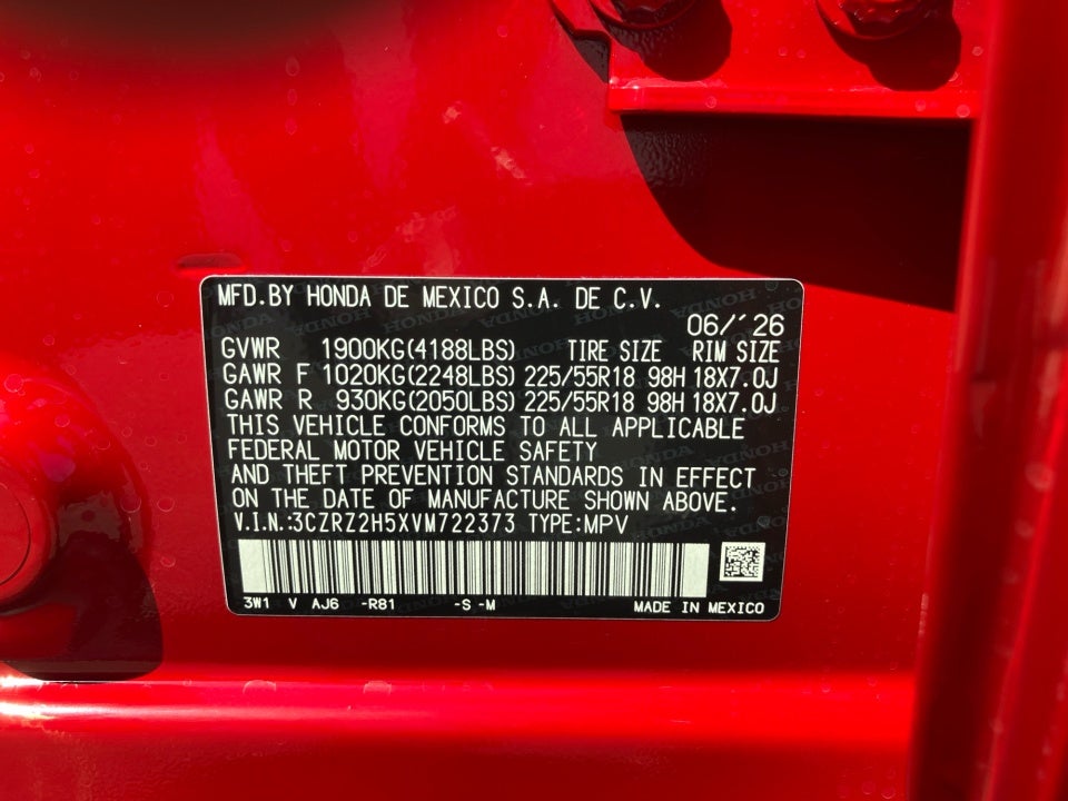 2027 Honda HR-V Sport
