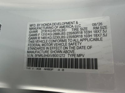 2027 Honda Odyssey EX-L
