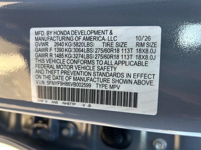 2027 Honda Passport TrailSport Elite