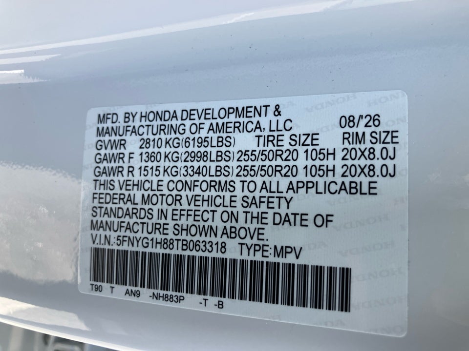 2026 Honda Pilot Elite