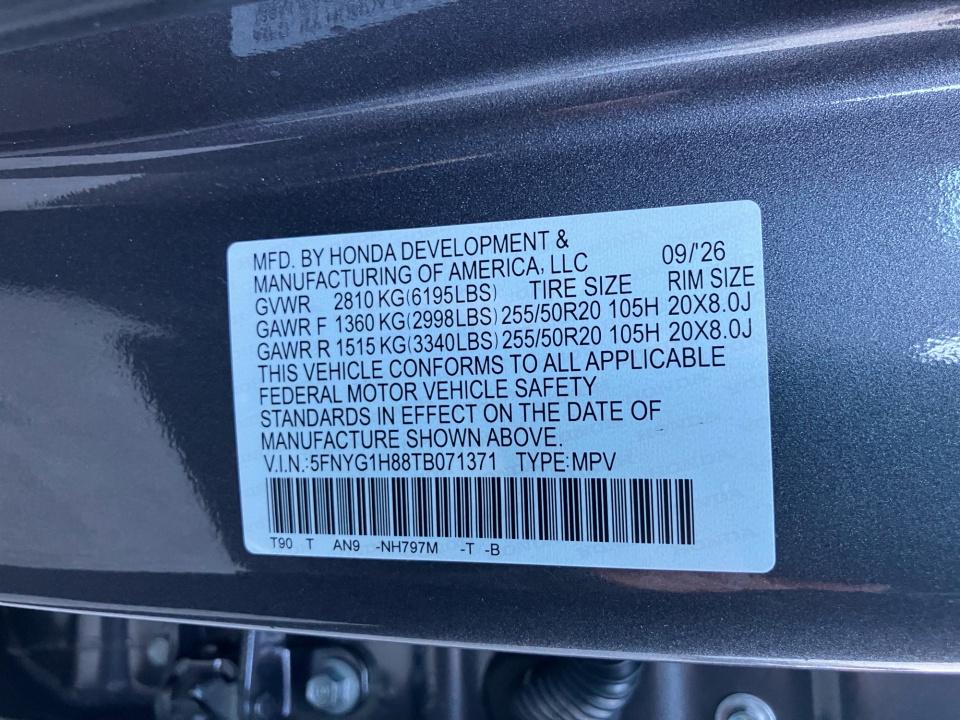 2026 Honda Pilot Elite