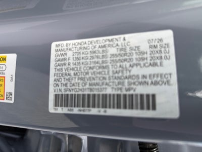 2026 Honda Pilot Sport