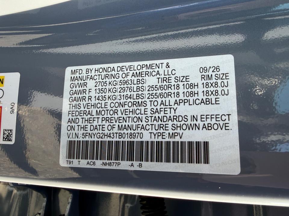 2026 Honda Pilot EX-L