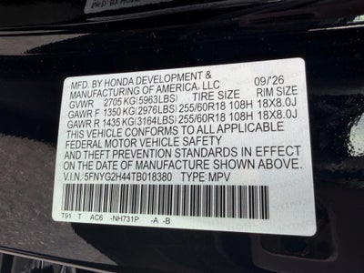 2026 Honda Pilot EX-L