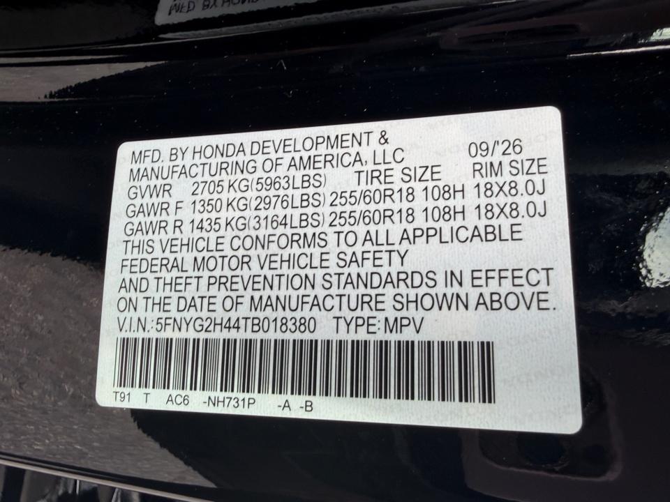 2026 Honda Pilot EX-L