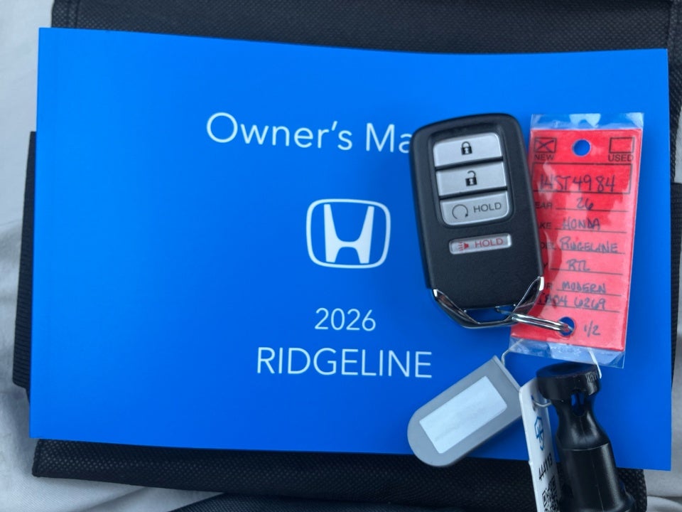 2026 Honda Ridgeline RTL