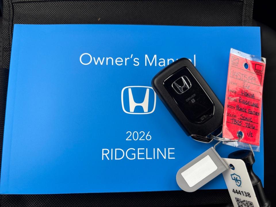 2026 Honda Ridgeline Black Edition