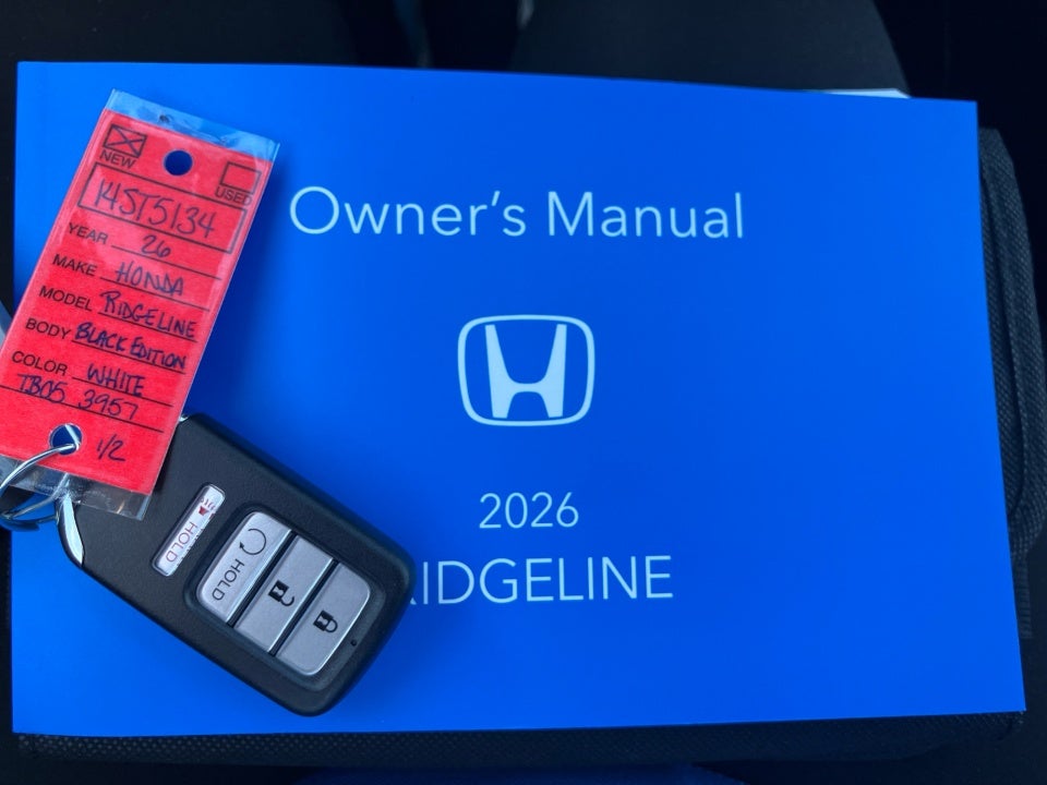 2026 Honda Ridgeline Black Edition