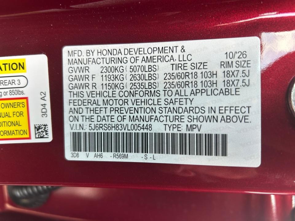 2027 Honda CR-V Hybrid Sport-L