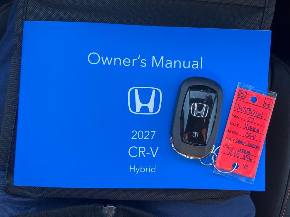 2027 Honda CR-V Hybrid Sport Touring