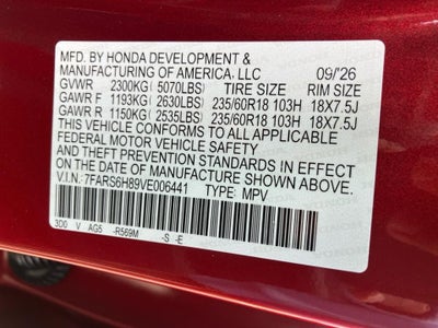 2027 Honda CR-V Hybrid Sport-L