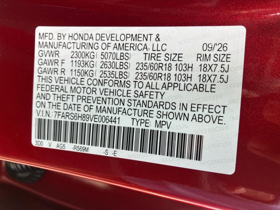 2027 Honda CR-V Hybrid Sport-L
