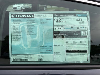 2026 Honda Accord Sedan LX