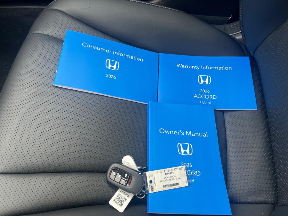 2026 Honda Accord Hybrid Sport-L