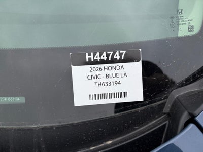 2026 Honda Civic Sedan LX