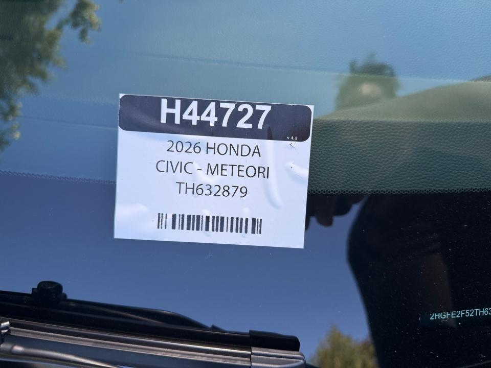 2026 Honda Civic Sedan Sport