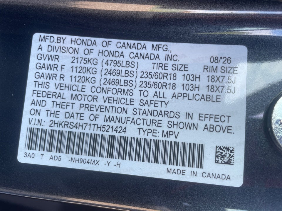 2026 Honda CR-V EX-L