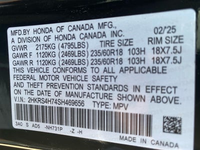 2025 Honda CR-V EX-L