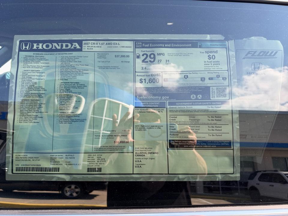 2027 Honda CR-V EX-L
