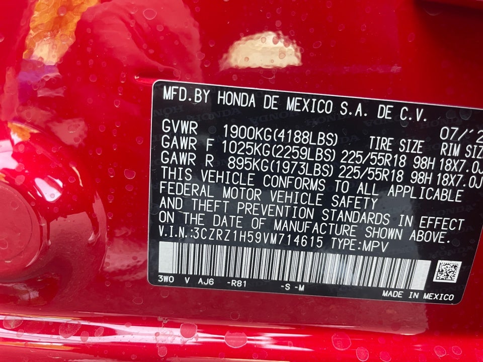 2027 Honda HR-V Sport