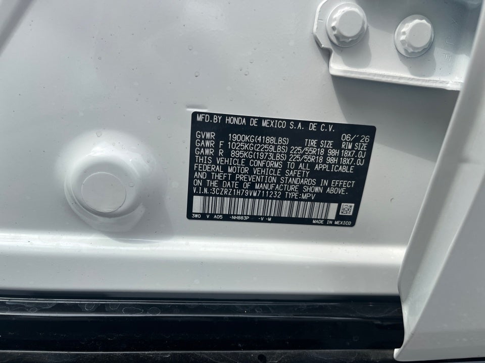 2027 Honda HR-V EX-L