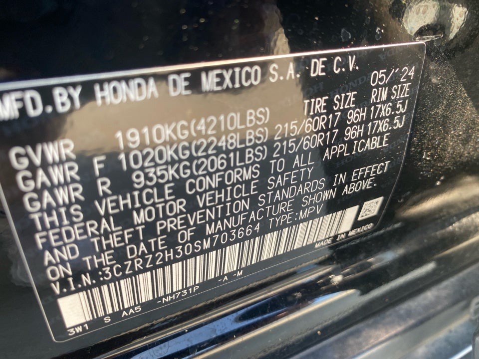 2025 Honda HR-V LX