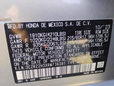 2024 Honda HR-V LX