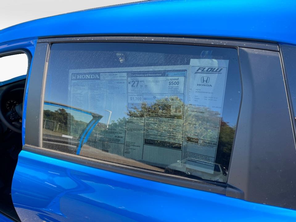 2027 Honda HR-V Sport