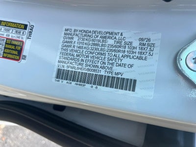 2027 Honda Odyssey EX-L