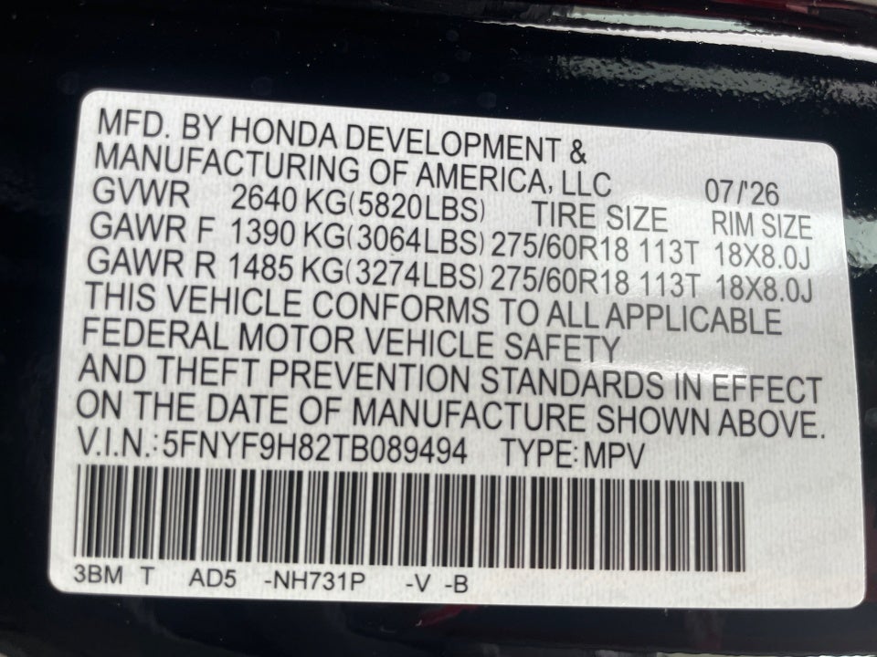 2026 Honda Passport TrailSport Elite