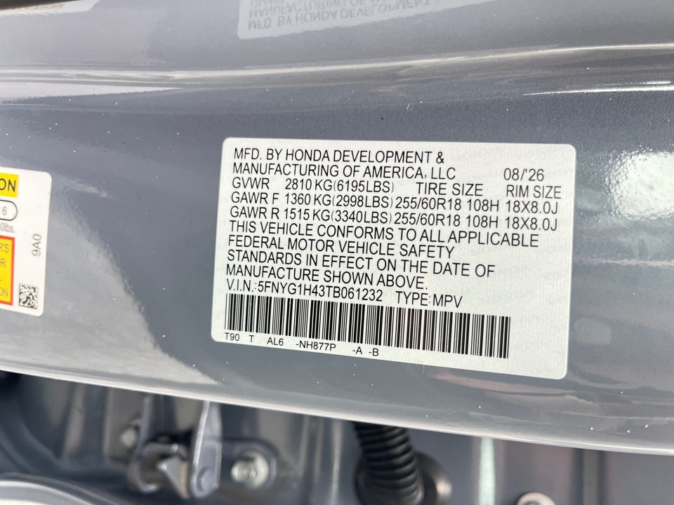 2026 Honda Pilot EX-L