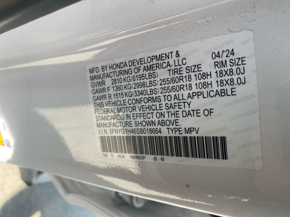 2025 Honda Pilot EX-L