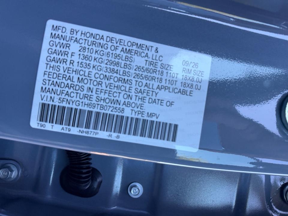 2026 Honda Pilot TrailSport