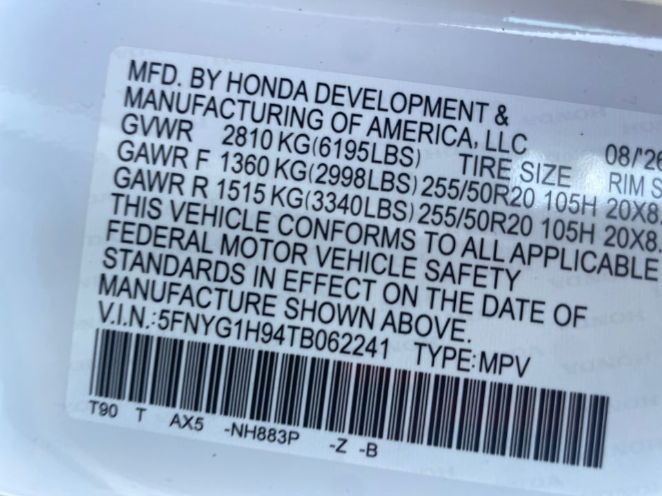 2026 Honda Pilot Black Edition