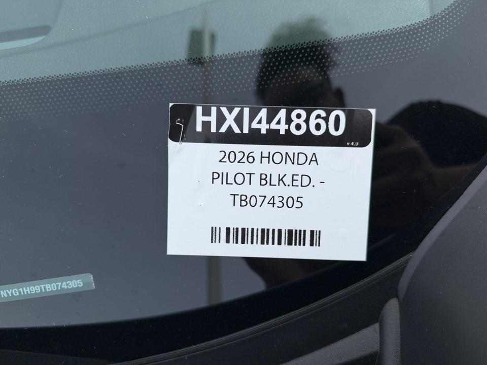 2026 Honda Pilot Black Edition