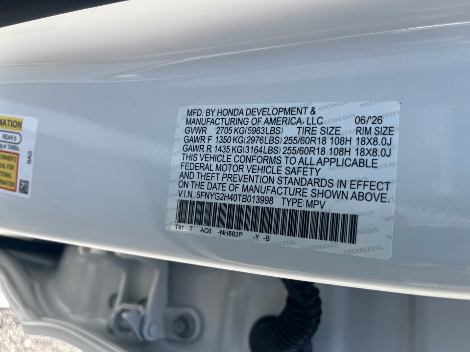 2026 Honda Pilot EX-L