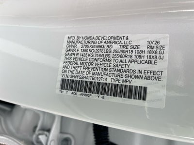 2026 Honda Pilot EX-L
