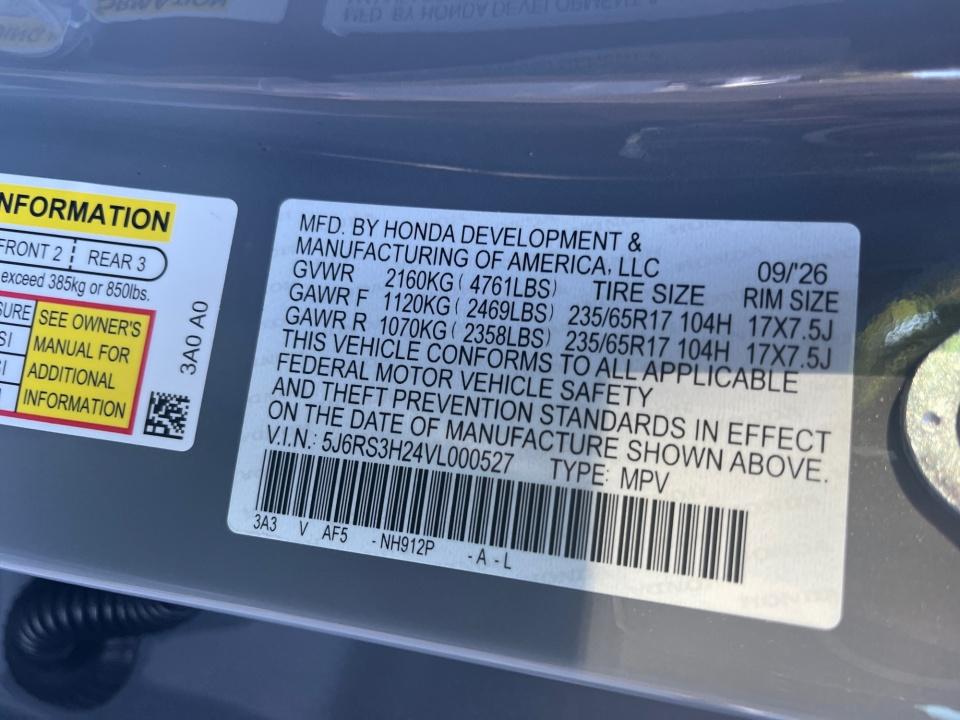 2027 Honda CR-V LX
