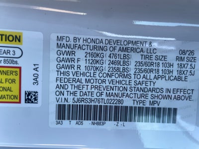 2026 Honda CR-V EX-L