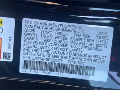 2026 Honda CR-V EX