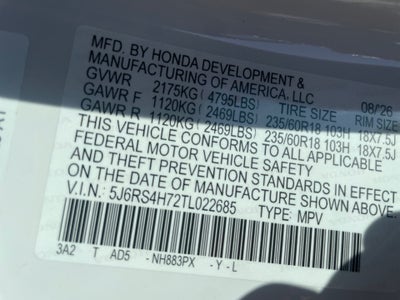 2026 Honda CR-V EX-L
